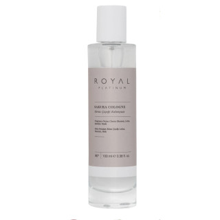 Royal Platinum SAKURA Cologne 100 ml — изображение товара; крупный план; на белом фоне; самый близкий кадр