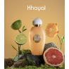 Paris Corner Khayal EDP 100 ml — товар в стилизованной композиции; очень крупный план; с ингредиентами аромата