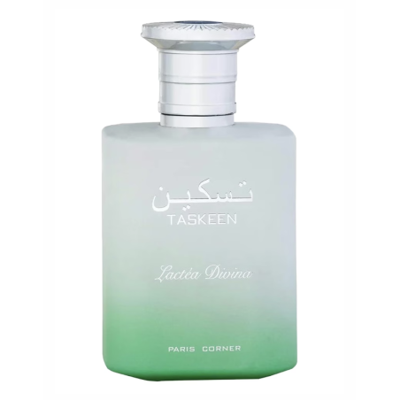 Paris Corner Lactea Divina EDP 100 ml — toote vaade; lähivaade; valgel taustal; kõige laiem kadreering