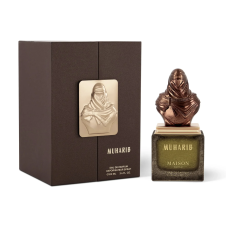 Gulf Orchid Muharib EDP 100 ml — упаковка товара; крупный план; на белом фоне