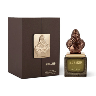 Gulf Orchid Muharib EDP 100 ml — упаковка товара; крупный план; на белом фоне