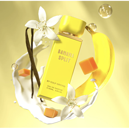 Gulf Orchid Banana Split EDP 100 ml — toote vaade; lähivaade; heledal taustal