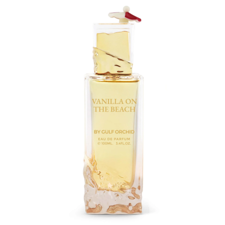 Gulf Orchid Vanilla On The Beach EDP 100 ml — изображение товара; крупный план; на белом фоне
