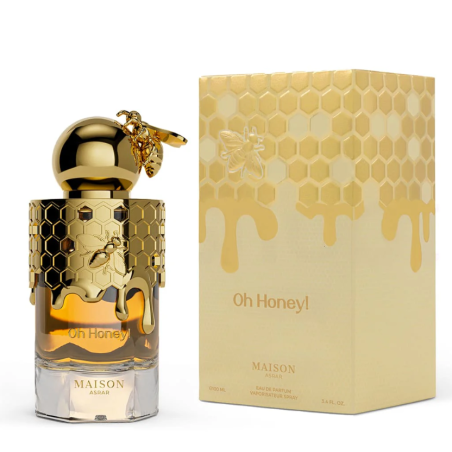 Gulf Orchid Oh Honey EDP 100 ml — изображение товара; очень крупный план; на белом фоне