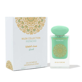 Gulf Orchid Pistachio EDP 60 ml — упаковка товара; крупный план; на белом фоне