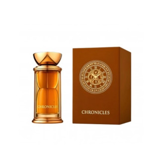 Fragrance World Chronicles Extrait Extrait de Parfum 80 ml — товар и упаковка; полная композиция; на белом фоне