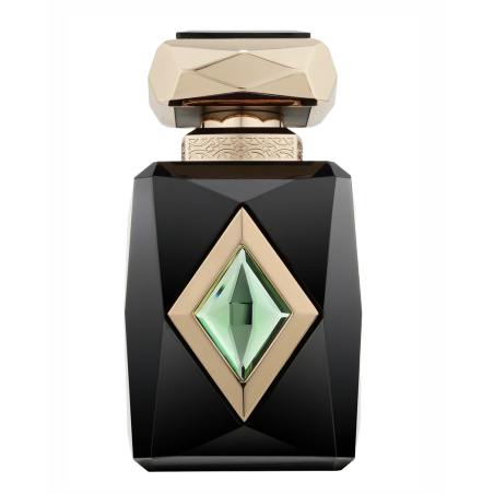 Fragrance World Iris Patchouli Extrait de Parfum 80 ml — pohled na produkt; detail; na bílém pozadí