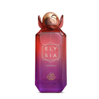 Fragrance World Elysia Elegance EDP 100 ml — toode eestvaates; täiskompositsioon; valgel taustal