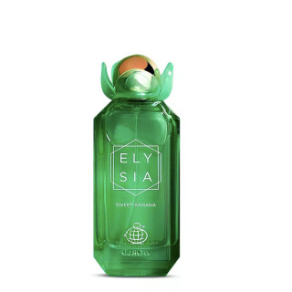 Fragrance World Elysia Sweet Banana EDP 100 ml — toote vaade; täiskompositsioon; valgel taustal