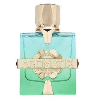 Fragrance World Aromatix Sun Kissed Extrait de Parfum 100 ml — Produktansicht; Nahaufnahme; auf weißem Hintergrund
