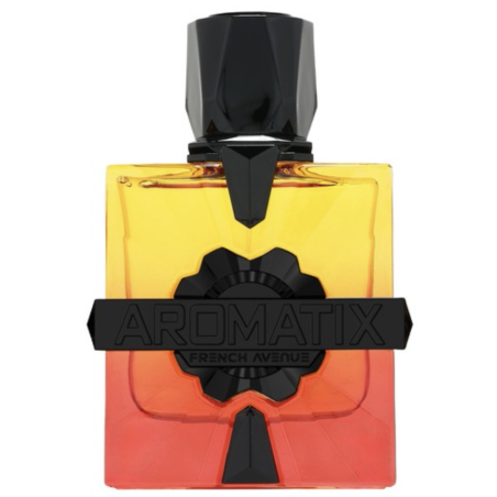 Fragrance World Aromatix Forbidden Fruit Extrait de Parfum 100 ml — productweergave; close-up; op een witte achtergrond