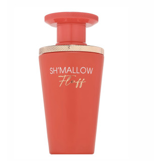 Fragrance World Sh'mallow Fluff EDP 100 ml — productweergave; close-up; op een witte achtergrond