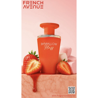 Fragrance World Sh'mallow Fluff EDP 100 ml — productweergave; close-up; met geuringrediënten