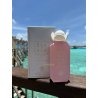Fragrance World Elysia Marshmallow EDP 100 ml — toode stiliseeritud keskkonnas; väga lähivõte; õues