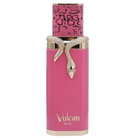 Fragrance World Vulcan Baie EDP 100 ml — toote vaade; lähivaade; valgel taustal
