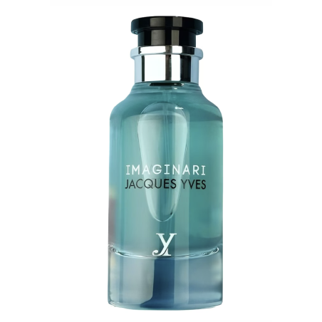 Fragrance World Imaginari Jacques Yves EDP 100 ml — изображение товара; крупный план; на белом фоне