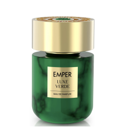 Emper Luxe Verde EDP 100 ml — товар спереди; крупный план; на белом фоне