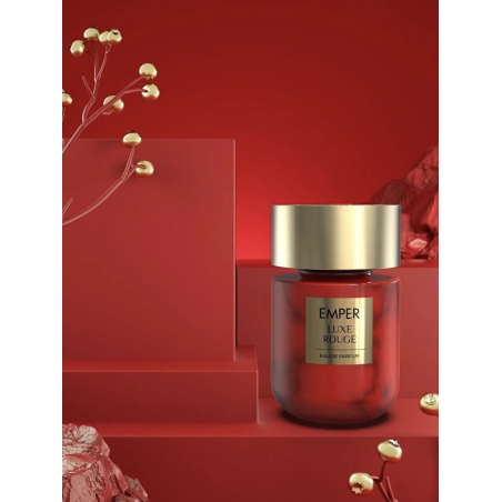 Emper Luxe Rouge EDP 100 ml — toote vaade; väga lähivõte; valgel taustal