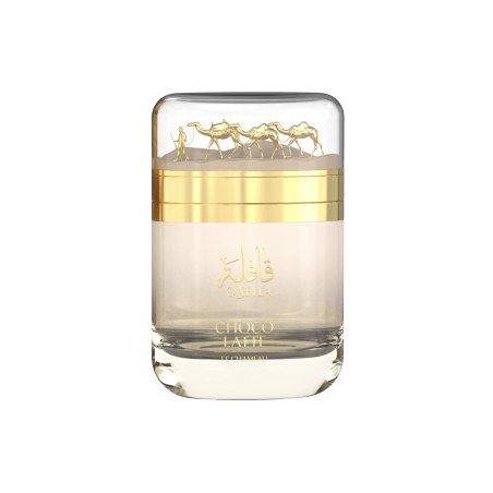 Emper Qafila Choco Latte EDP 100 ml — productweergave; ruime compositie; op een witte achtergrond