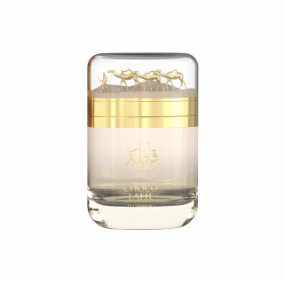 Emper Qafila Choco Latte EDP 100 ml — productweergave; ruime compositie; op een witte achtergrond