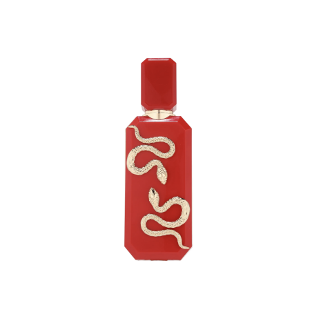 Fragrance World Veneno Scarlet Extrait de Parfum 100 ml — productweergave; ruime compositie; op een witte achtergrond