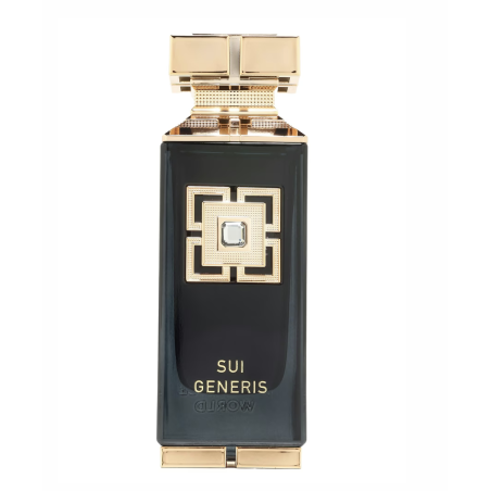 Fragrance World Sui Generis EDP 100 ml — άποψη προϊόντος; κοντινή λήψη; σε λευκό φόντο