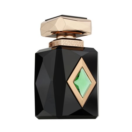 Fragrance World Iris Patchouli Extrait de Parfum 80 ml — pohled na produkt; celá kompozice; na bílém pozadí; nejbližší záběr