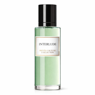 Lattafa Perfume Interlude EDP 30 ml — toode eestvaates; lähivaade; valgel taustal