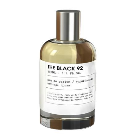 Emper The Black 92 EDP 100 ml — productweergave; close-up; op een witte achtergrond
