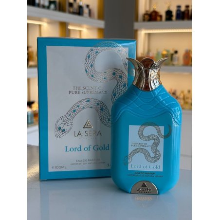 Emper Lord of Gold EDP 100 ml — toote vaade; väga lähivõte; valgel taustal; lähim kadreering