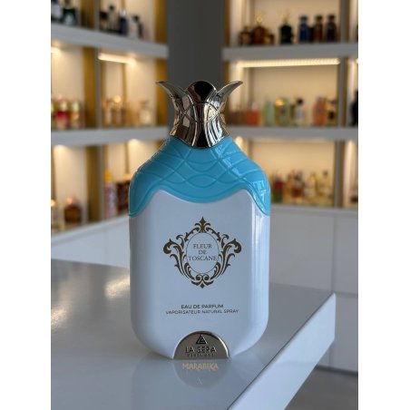 Emper Fleur De Toscane EDP 100 ml — toote vaade; väga lähivõte; valgel taustal