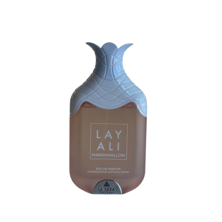 Emper Layali Marshmallow EDP 100 ml — toote vaade; täiskompositsioon; valgel taustal