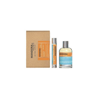 Emper Mandora By Stallion 53 EDP 100 ml — товар и упаковка; полная композиция; на белом фоне