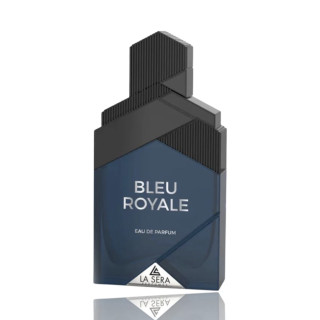 Emper Bleu Royale EDP 100 ml — toode ja pakend; lähivaade; valgel taustal