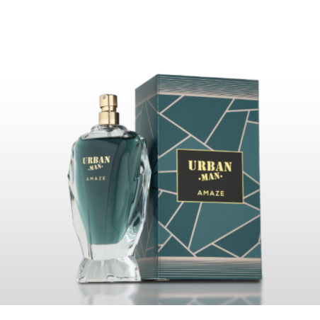 Fragrance World Urban Amaze EDP 100 ml — produkto vaizdas; artimas vaizdas; baltame fone