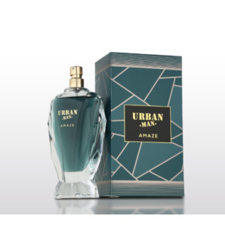 Fragrance World Urban Amaze EDP 100 ml — produkto vaizdas; artimas vaizdas; baltame fone