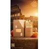 Fragrance World Colosseum EDP 100 ml — product en verpakking; zeer nabije close-up; op een witte achtergrond