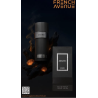 Fragrance World Zenith Noire EDP 100 ml — toote vaade; väga lähivõte; valgel taustal; kõige laiem kadreering