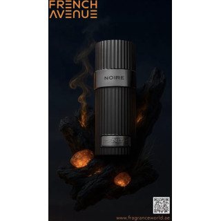 Fragrance World Zenith Noire EDP 100 ml — toote vaade; väga lähivõte; valgel taustal; lähim kadreering