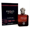 Fragrance World Proud of You Parfum EDP 100 ml — изображение товара; очень крупный план; на белом фоне