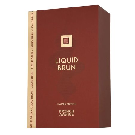 Liquid Brun LIMITED EDITION Extrait de Parfum 150 ml — продукт и опаковка; много близък план; на бял фон; най-широк кадър