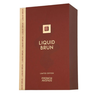 Liquid Brun LIMITED EDITION Extrait de Parfum 150 ml — продукт и опаковка; много близък план; на бял фон; най-широк кадър