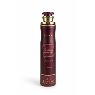 Lattafa Perfume Khamrah Dukhan 300 ml — изображение товара; полная композиция; на белом фоне