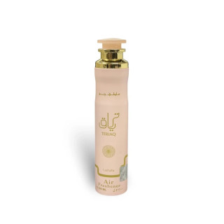 Lattafa Perfume Teriaq 300 ml — товар спереди; полная композиция; на белом фоне