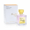 Fragrance World Barakkat Gentle Gold EDP 100 ml — товар и упаковка; полная композиция; на белом фоне; самый широкий кадр