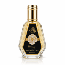 Fragrance World Kristal EDP 50 ml — товар спереди; крупный план; на белом фоне