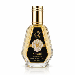 Fragrance World Kristal EDP 50 ml — товар спереди; крупный план; на белом фоне