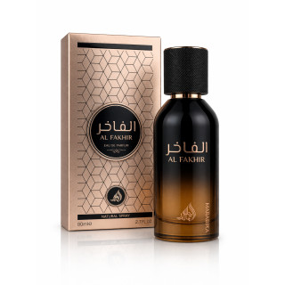 Fragrance World FW Athoor Al Alam Al Fakhir EDP 100 ml — товар и упаковка; крупный план; на белом фоне
