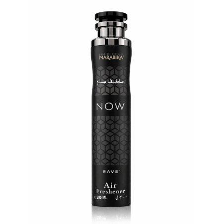 Lattafa Perfume NOW Rave 300 ml — изображение товара; крупный план; на белом фоне