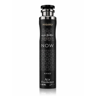 Lattafa Perfume NOW Rave 300 ml — изображение товара; крупный план; на белом фоне